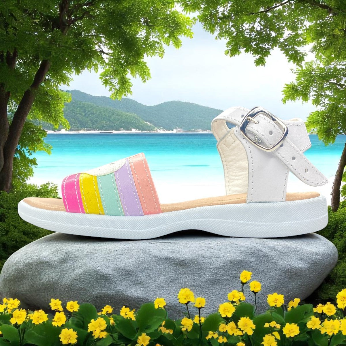 Sandalias Para Niña, Comodidad Para Su Imaginación