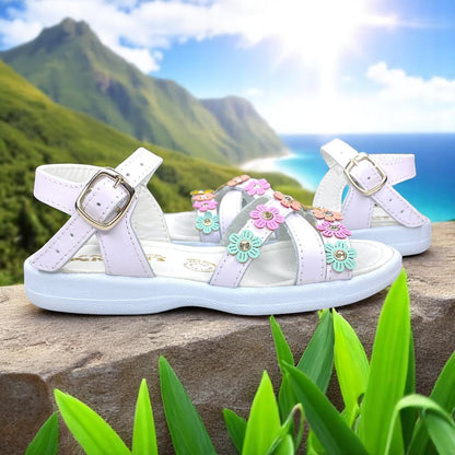 Sandalias Trendy Para Niña, Huaraches Cómodos Y Divertidos