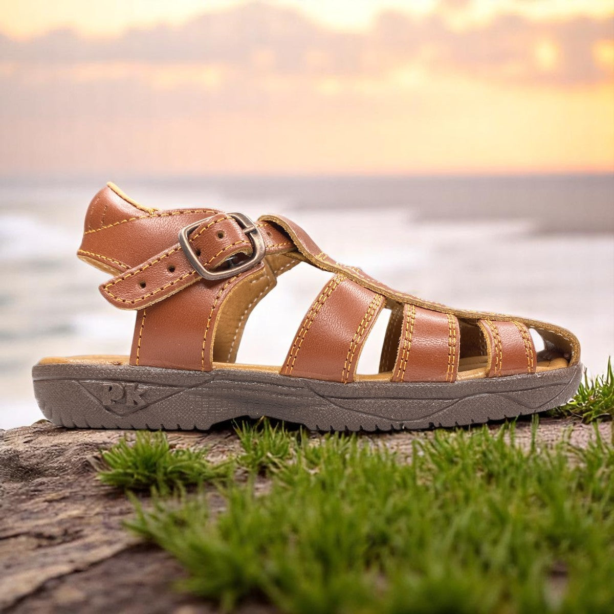 Huaraches Cómodos Para Niño, Diseño Actual Y Felicidad