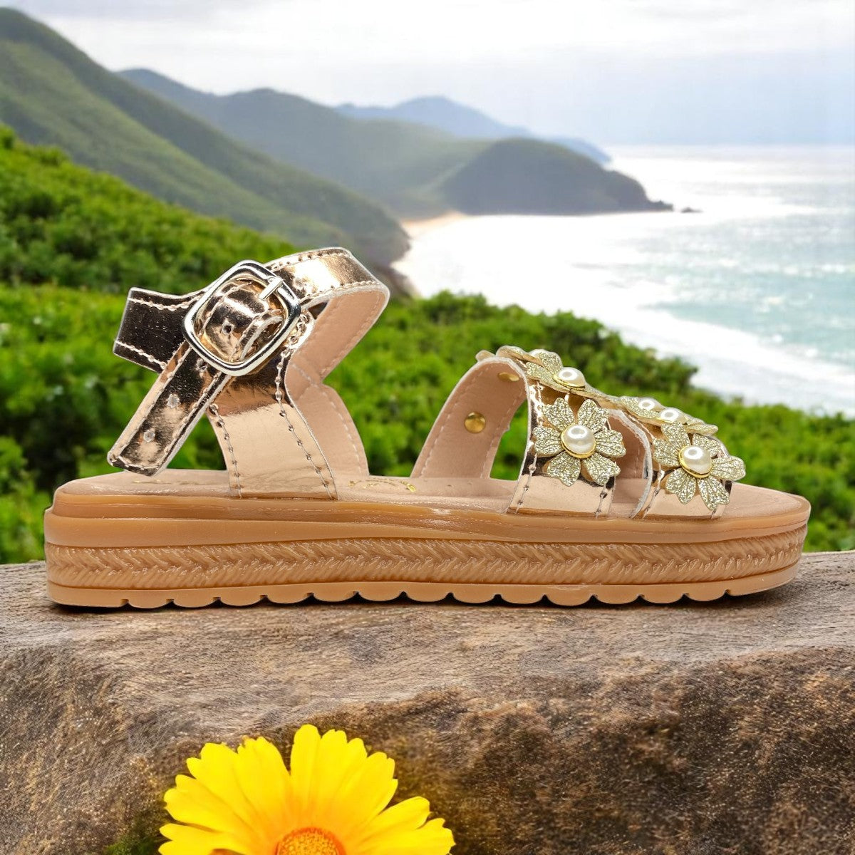 Zapatos Tipo Huarache Para Niña, Diseño Actual Y Máxima Comodidad